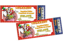 Convite Ingresso Circo