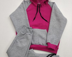 conjunto moletom juvenil feminino