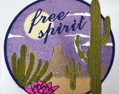 Patch Bordado Termocolante Free Spirit