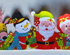 Patch Aplique Termocolante Papai e Mamae Noel