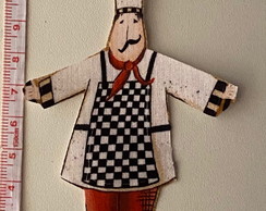 2 Patch Aplique Termocolante Chef Bon Appetit #4 - 2 Unidade