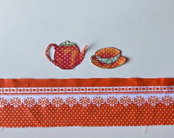 2 Kits Barra + Patch Aplique para 2 Panos de Prato #3