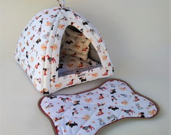 Casinha Iglu para Pets Plutos 60x60 com 4 peças