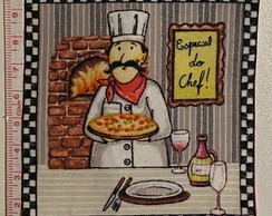 3 Unidades Patch Aplique Termocolante Chef Bon Bon Appetit