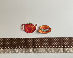 2 Kits Barra + Patch Aplique para 2 Panos de Prato #4