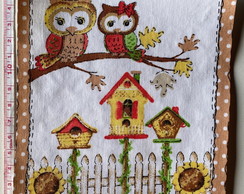 2 Patch Aplique Termocolante Corujas #11 ( 2 Unidades )
