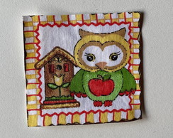 2 Patch Aplique Termocolante Corujas #16 ( 2 Unidades )