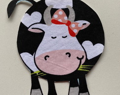 2 Patch Aplique Termocolante Vaca Media #14 ( 2 Unidades )