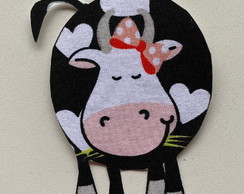 2 Patch Aplique Termocolante Vaca Pequeno #14 ( 2 Unidades )