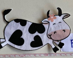 2 Patch Aplique Termocolante Vaca Pequena #19 ( 2 Unidades )