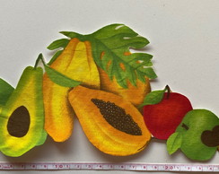 1 Patch Aplique Termocolante Frutas Diversas #1