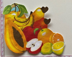 2 Patch Aplique Termocolante Frutas Diversas #2