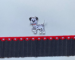 2 Kits Barra + Patch Aplique para Pano de Prato - Dalmata