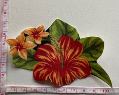 2 Patch Aplique Termocolante Flores #13 ( 2 Unidades )