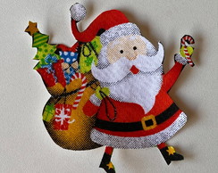 Patch Aplique Termocolante Papai Noel #37 ( 2 Unidades )