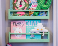 Prateleira para Quarto Infantil-livros-brinquedos Unidade
