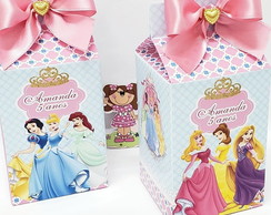 Caixa Milk Festa Princesas Disney