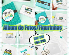 Arquivo Album de Figurinhas Dia dos pais ***PDF/DXF/PNG/SVG