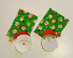 2 Kits Barra + Patch Aplique para Pano de Prato - Natal #6
