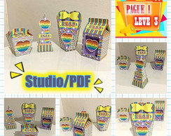 Arquivo de corte Fidget toys Pop It *Studio/PDF*