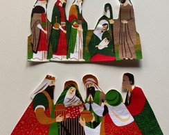 Patch Aplique Termocolante Jesus Maria e Reis Magos