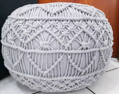 Puff Macrame (exclusivo)