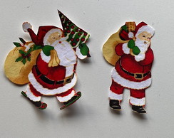Patch Aplique Termocolante 2 Papai Noel #48