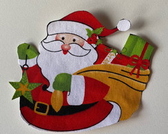 Patch Aplique Termocolante Papai Noel #52 ( 2 Unidades )