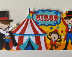 1 Patch Aplique Termocolante Circo #1