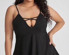 Bata Magia Sensual Decote Definidor Alcinha Plus Size