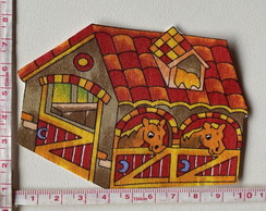 2 Patch Aplique Termocolante Estabulo ( 2 Unidades )