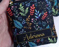 Porta Moedas Flores