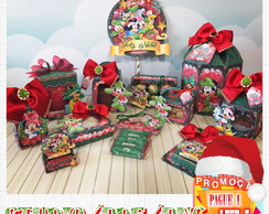 Arquivo de corte Caixa Natal Mickey e Minnie