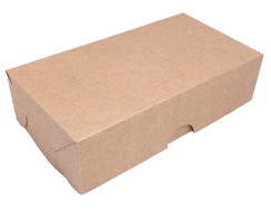 50 Caixas Tamanho 15x8cm Papel Kraft 250g
