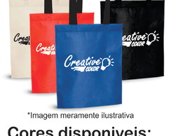 Sacola Ecobag 30x40 - Tnt Personalizada 1 Cor 1 Lado