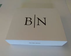 Caixa Dura Personalizada com Logo/tema do Cliente