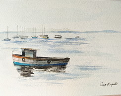 Aquarela - Barco