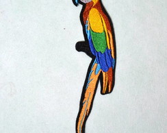 Patch Bordado Termocolante Arara