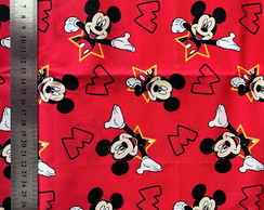 Tecido Importado de Algodão - Mickey