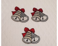 Patch Aplique Sino de Natal 3un - P. Entrega