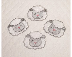 Patch Aplique Carneirinho Face 4 un - P. Entrega