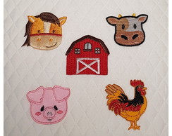 Patch Aplique Sítio 5 pç - P. Entrega
