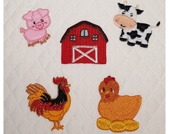 Patch Aplique Sítio 5 Pç - P. Entrega