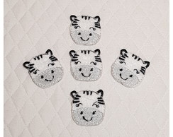 Patch Aplique Zebra Mini 5 un - P. Entrega