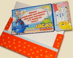 Convite Ingresso com Envelope