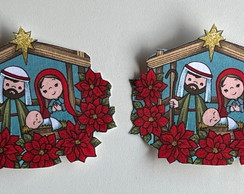 2 Patch Aplique Termocolante Menino Jesus #2