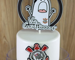 Arquivo De Corte Topo De Bolo Flork C.orinthians Studio 01