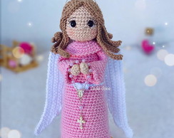 Anjo Amigurumi- Anjinha