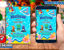 Convite Digital Backyardigans