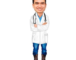 Caricatura Médico